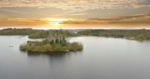 Lough Key aerial view