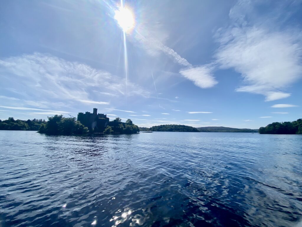 View of Castle Island, Lough Key, Roscommon