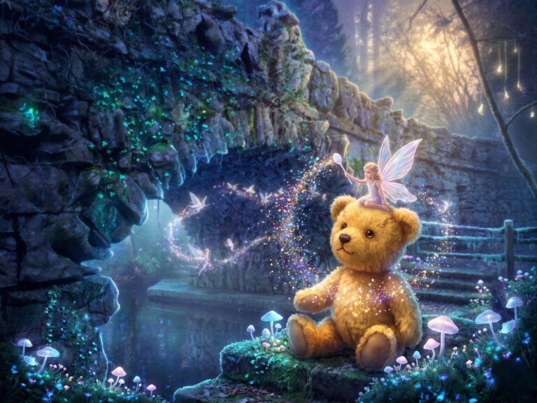Teddy Bear at Fairy Bridge