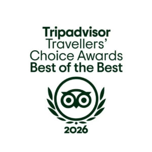 Trip advisor Best of the Best Travellers Choice Award 2026