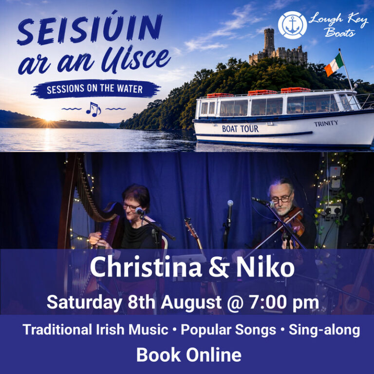 Christina & Niko Traditional Irish Music, Sessions on the Water