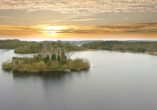 Lough Key aerial view