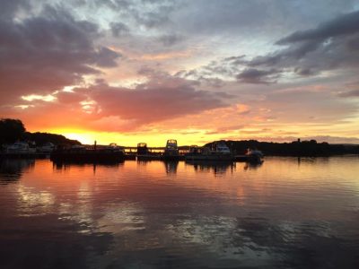 Sunset Lough Key